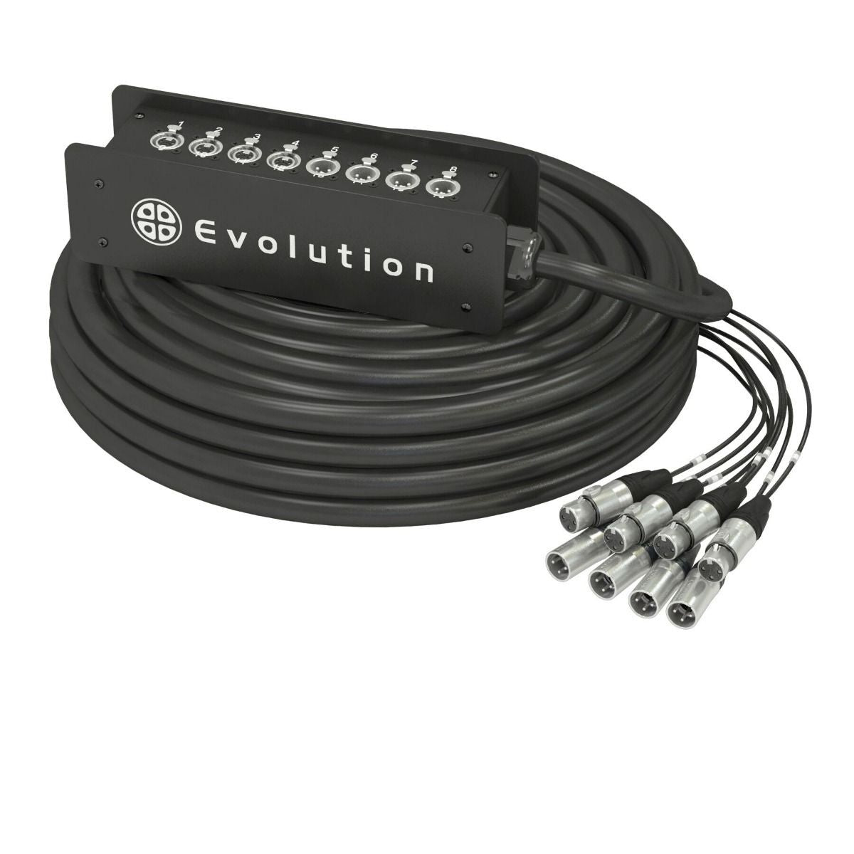 8 Way XLR Multicore Stage Box (10m)