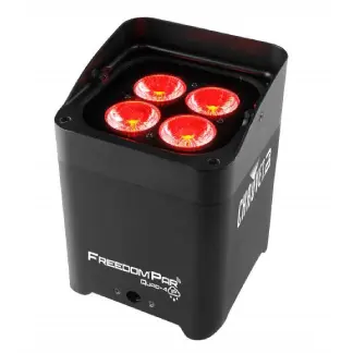 Chauvet Freedom Par Quad-4 IP Wireless Battery Uplighters (Black)