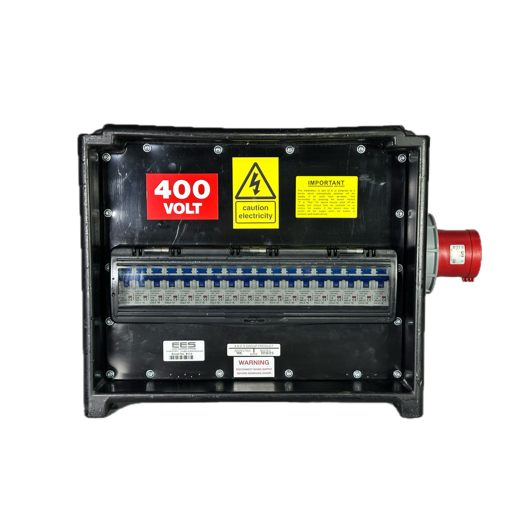 1x 63A/3ph | 3x Socapex | Distro Box