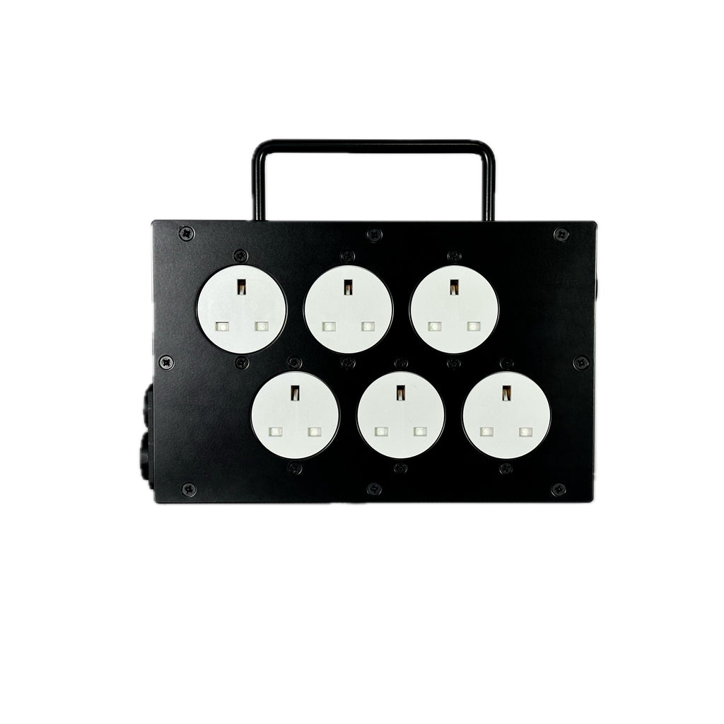 PowerCON True1 | 2x PowerCON True1, 6x 13A | Distro Box