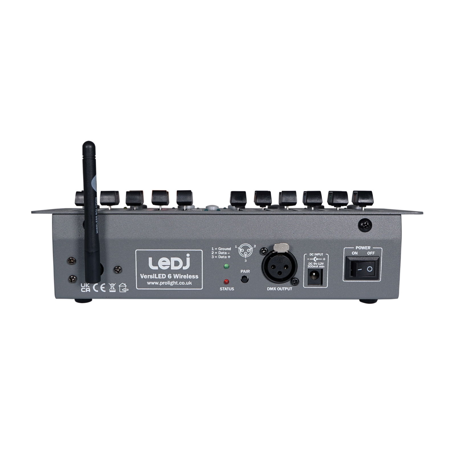 LEDJ VersiLED 6 Channel Wireless DMX Controller