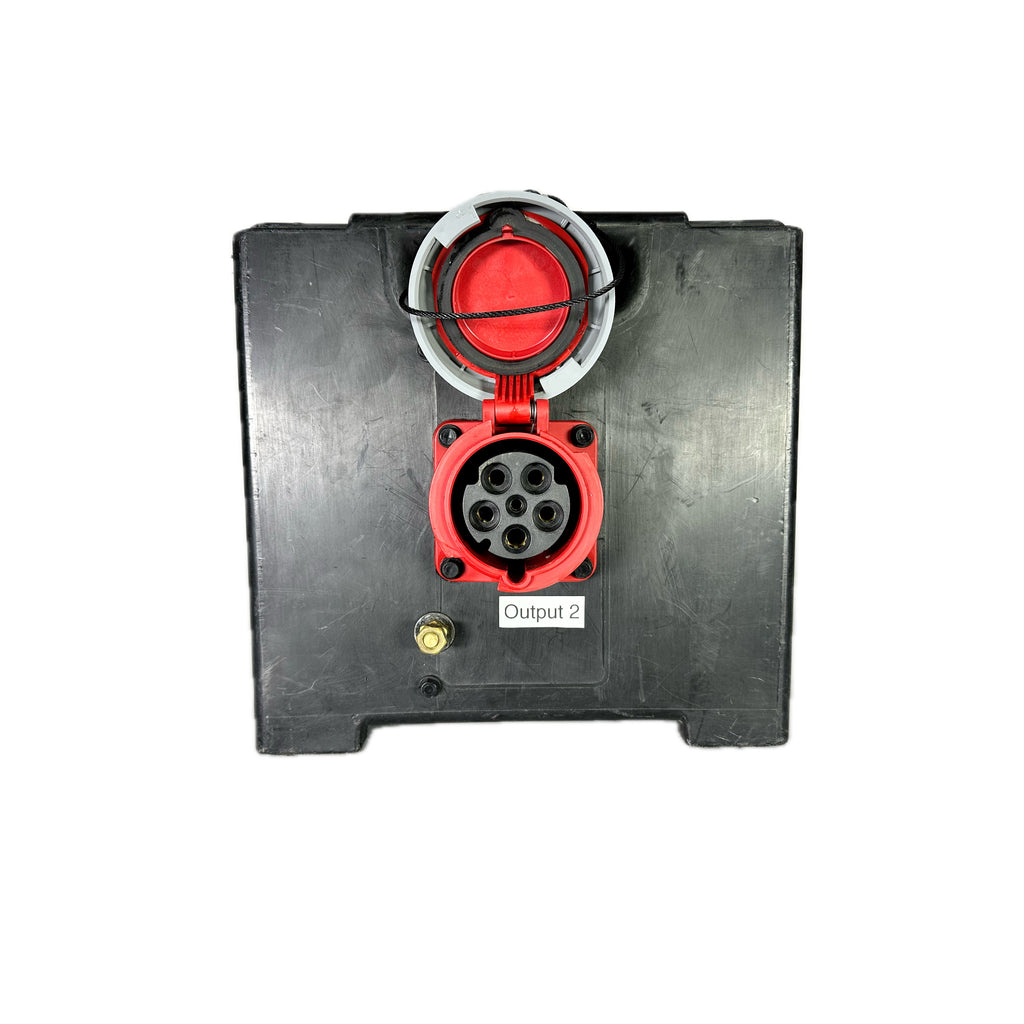 2x 125A/3ph | 1x 125A/3ph, 1x 63A/3ph, 1x 16A/1ph, Autostart | Distro Box