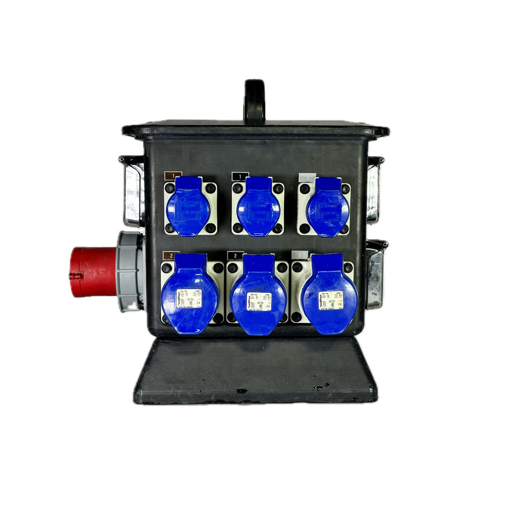 1x 63A/3ph | 3x 32A/1ph, 12x 16A/1ph | Distro Box