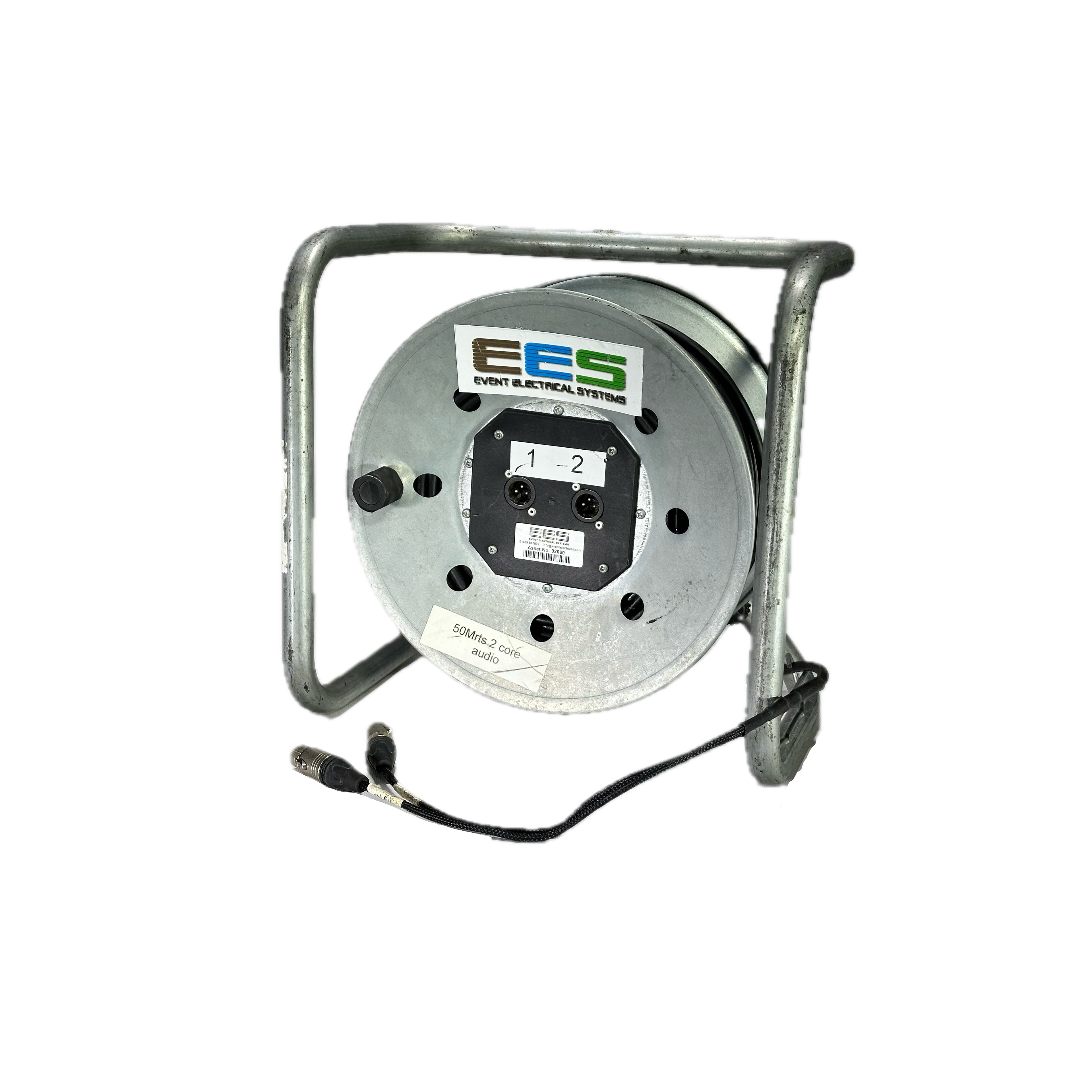 2 Channel XLR (50m Drum)