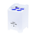 LEDJ Rapid QB1 HEX Wireless Battery Uplighter (White)
