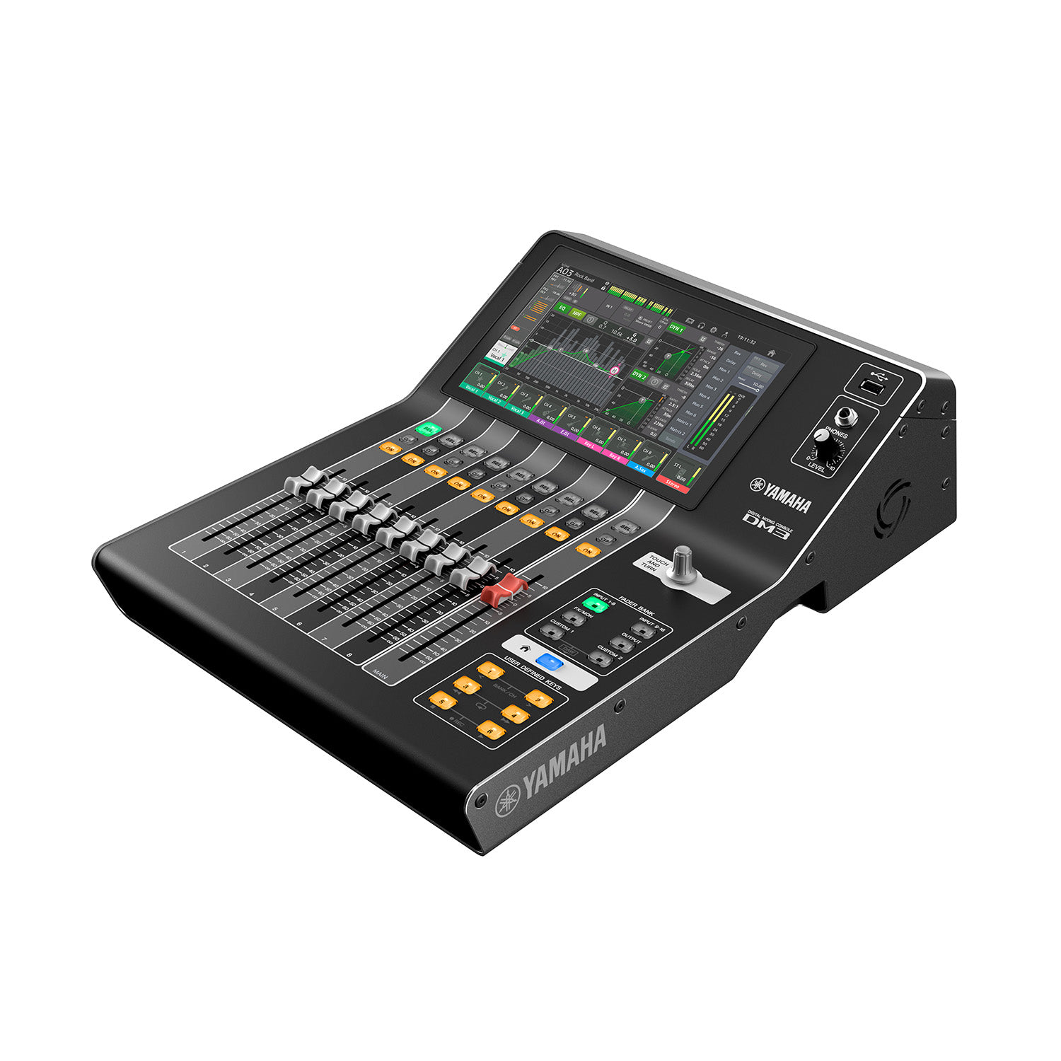 Yamaha DM3 + Dante Digital Audio Desk