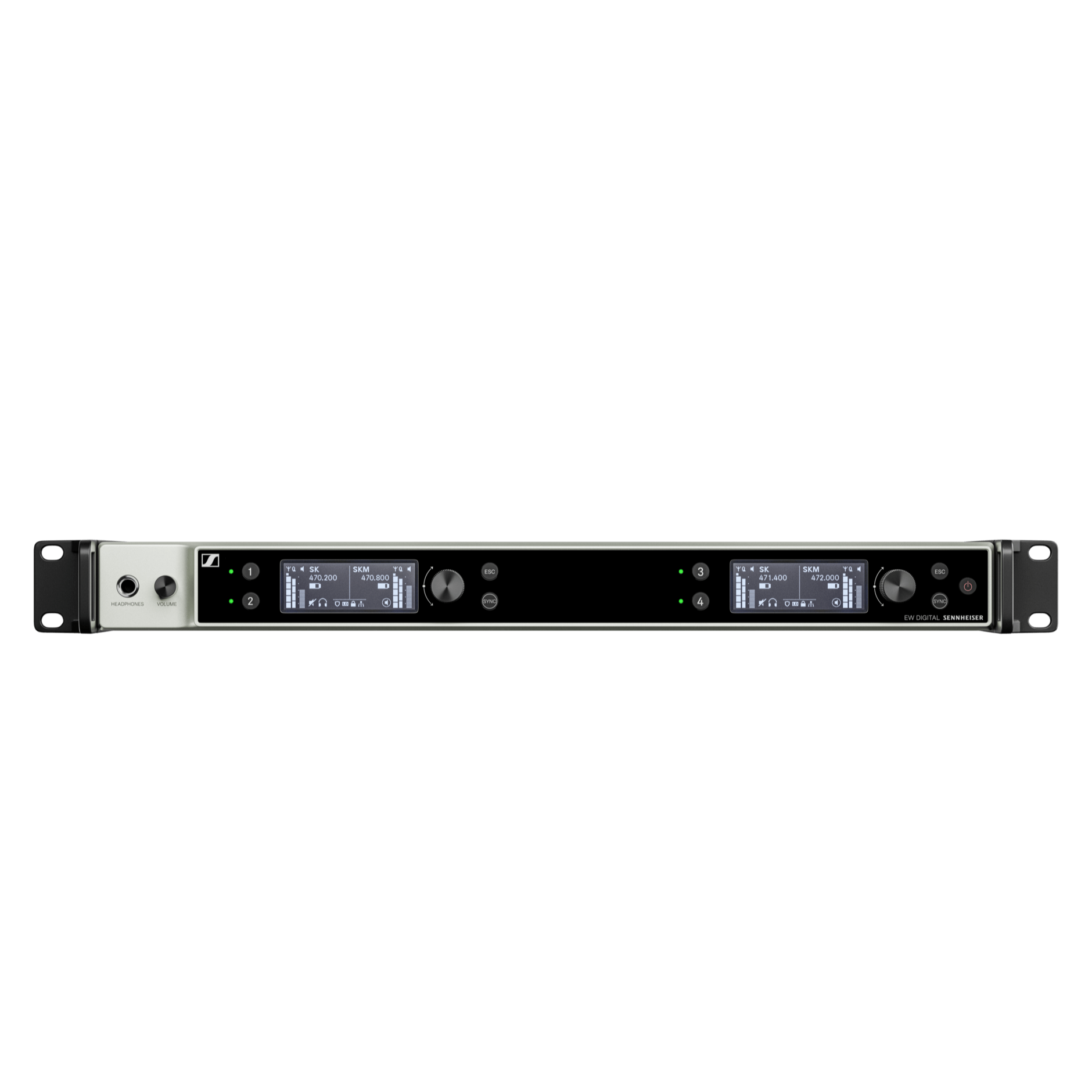 Sennheiser EW-DX EM4 Quad Dante Receiver