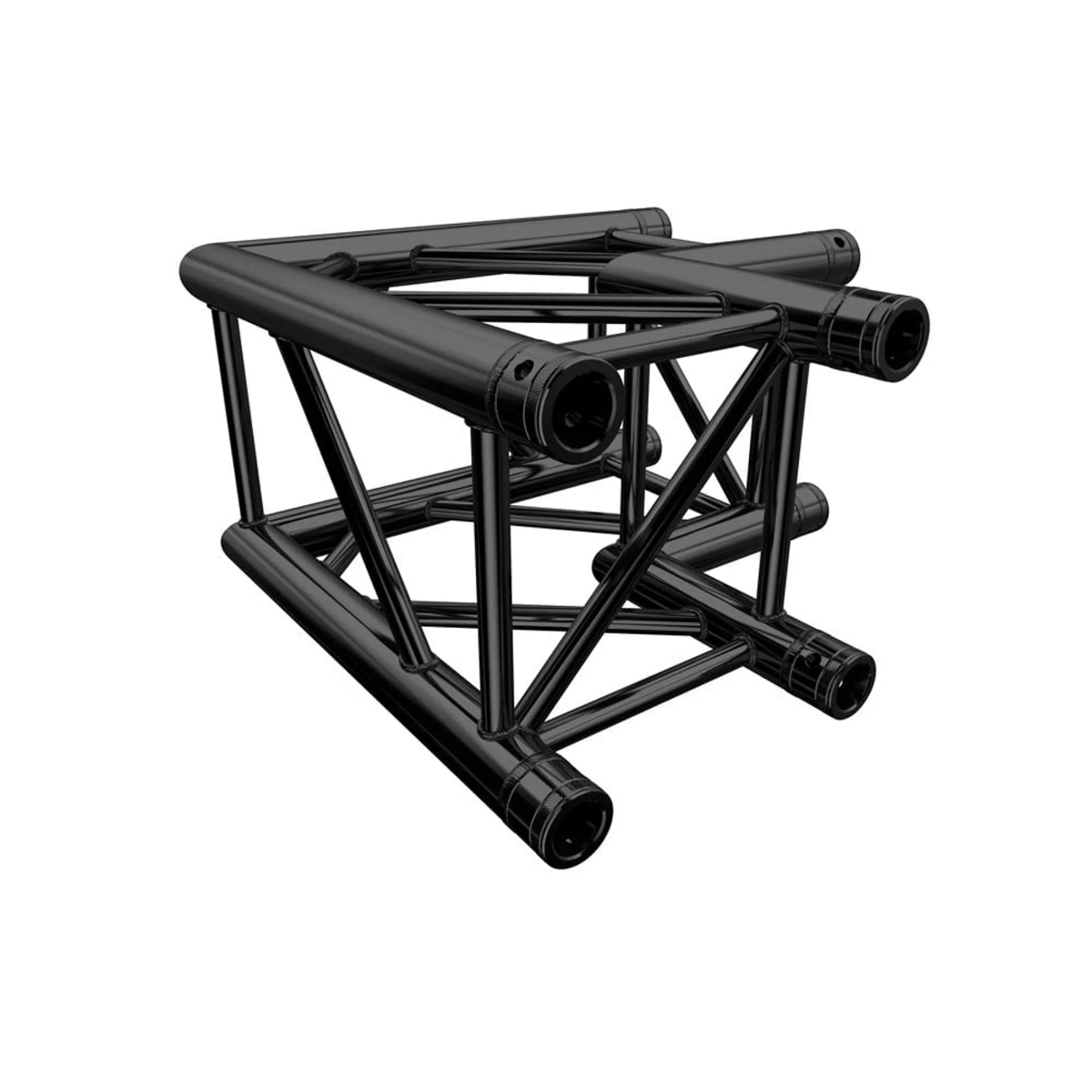 4 Chord Black 2 way 90 Degree Corner Aluminium Truss (Black) Standard