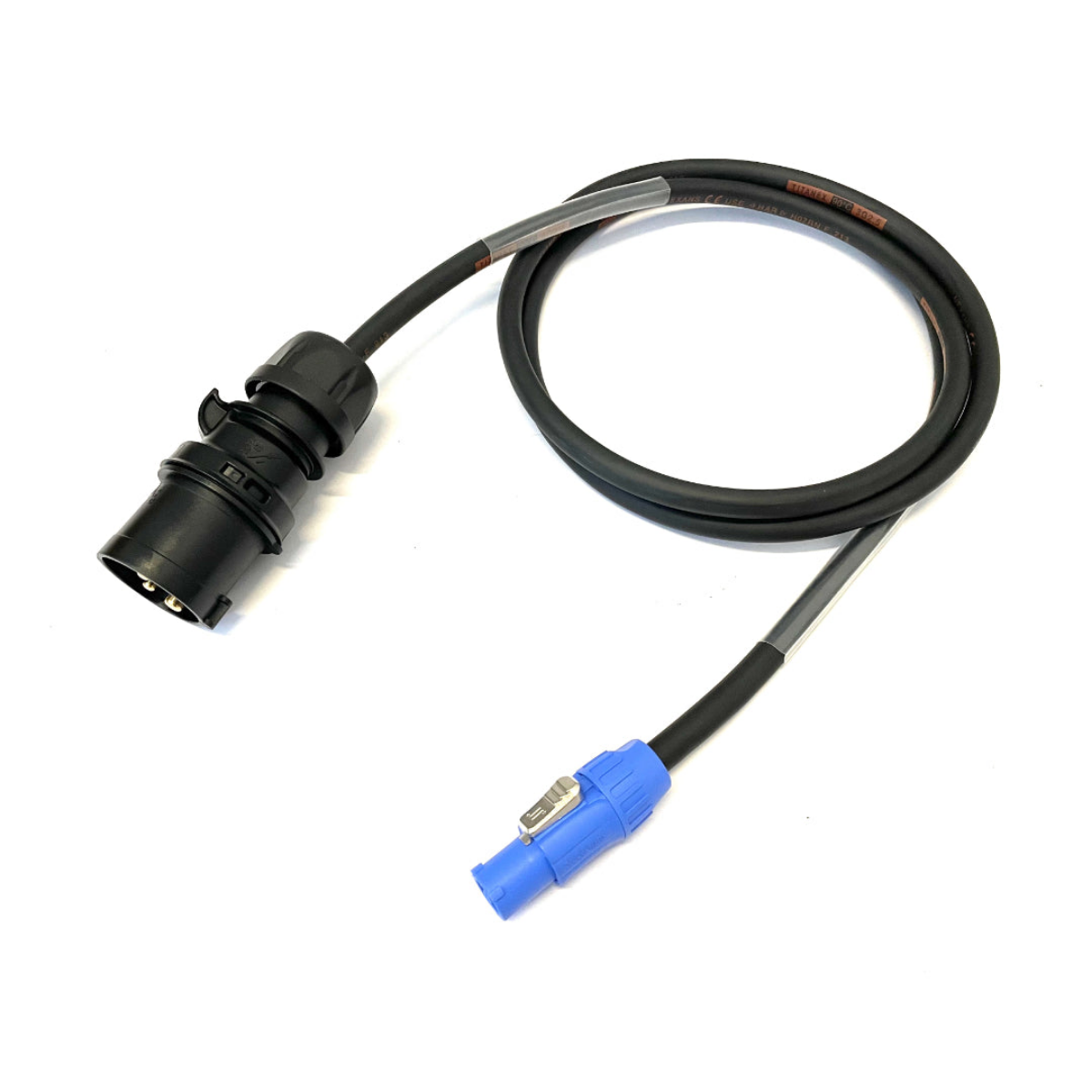 16A/1ph (Male) to PowerCON (In) | Power Cable Adaptor
