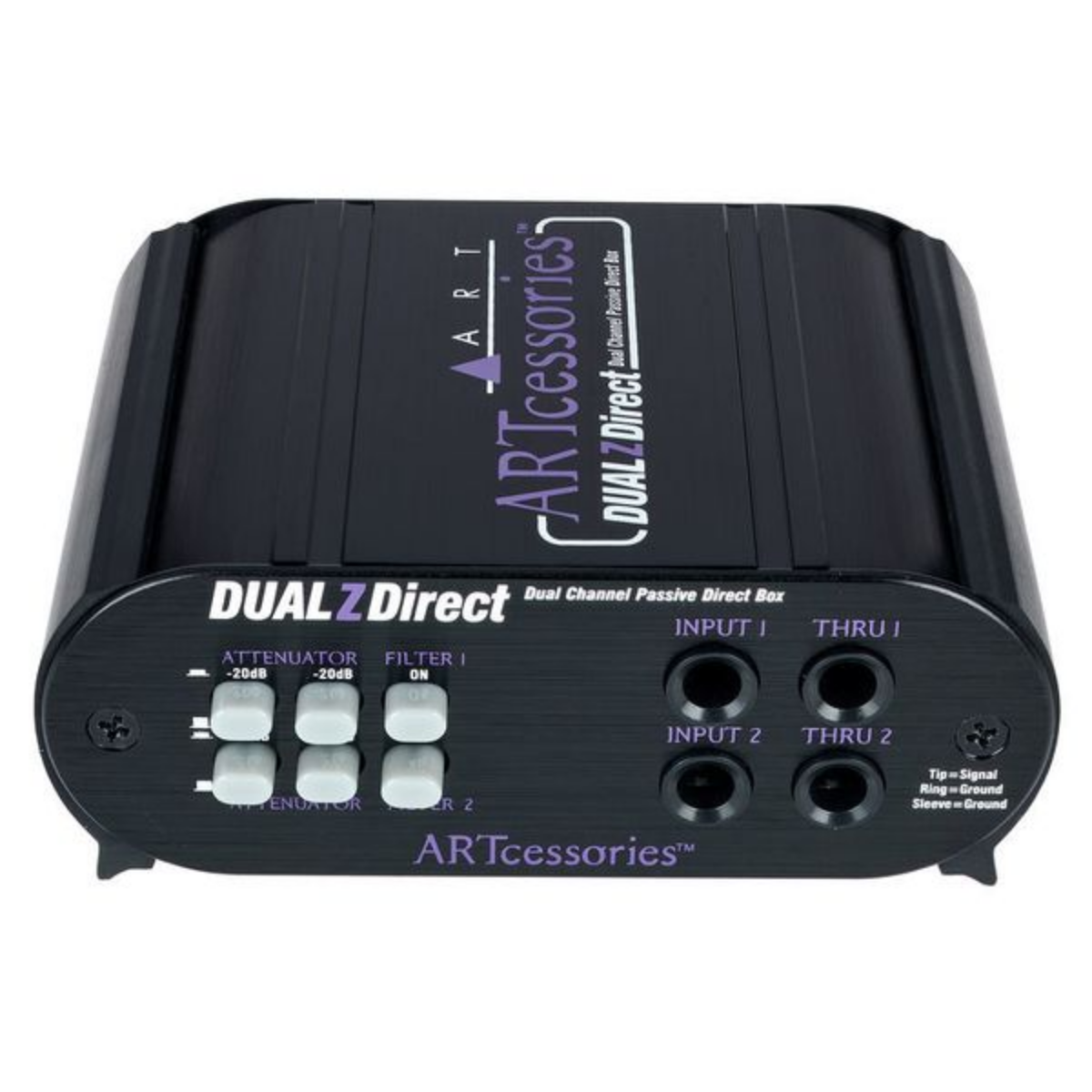 ART DualZDirect Stereo Passive DI Box