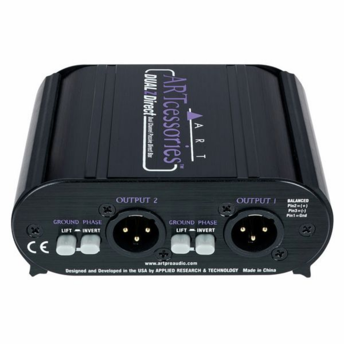 ART DualZDirect Stereo Passive DI Box