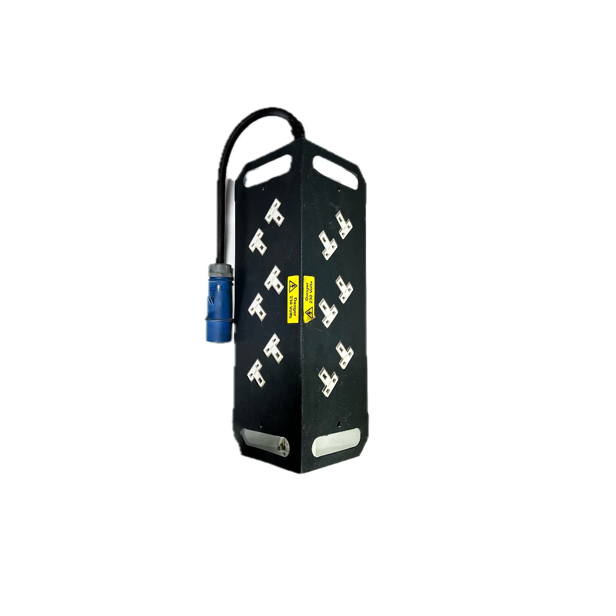 1x 16A/1ph | 1x 16A/1ph, 12x 13A | Distro Box